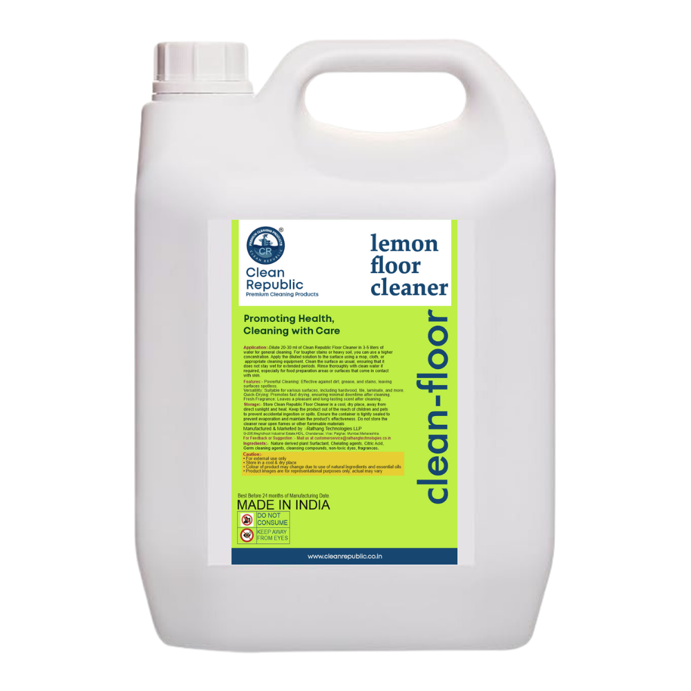 Lemon Floor Cleaner | Natural & Eco-Friendly | 5L